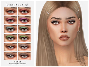 Sims 4 — Eyeshadow N24 by -Merci- — Eyeshadow for both genders and from teen to elder. Have Fun!