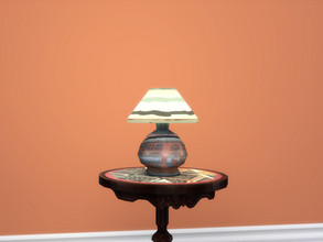 Sims 4 — Out Of Africa Lamp recolour by seimar8 — Base Game Lamp recolour. Part of my Out Of Africa Set.