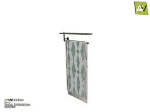 Sims 4 — Yuma Shelf With Towel Bar by ArtVitalex — - Yuma Shelf With Towel Bar - ArtVitalex@TSR, Aug 2020