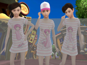 Sims 4 — Stephanie's cap by Arisha_214 — Stephanie's cap for girls :)