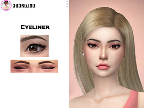 Sims 4 — Makeup Set - eyeliner by Anonimux_Simmer — 1 Swatch for Makeup &amp;quot;Free Style&amp;quot;