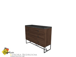 Sims 4 — Luxora Chest Of Drawers by Onyxium — Onyxium@TSR Design Workshop Bedroom Collection | Belong To The 2020 Year