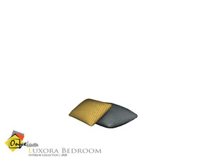 Sims 4 — Luxora Bed Pillows by Onyxium — Onyxium@TSR Design Workshop Bedroom Collection | Belong To The 2020 Year