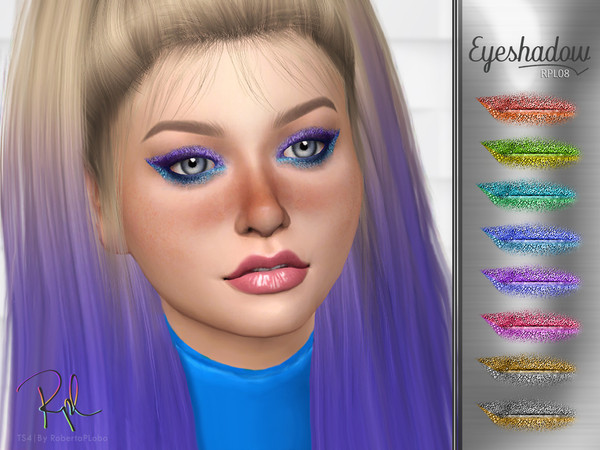 Sims 4 — Eyeshadow RPL08 by RobertaPLobo — :: Eyeshadow :: 9 swatches :: Female ( Adult,Teen,Young Adult and Elder) ::