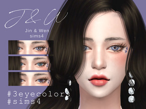 Sims 4 — JW eyecolor blue purple mixed by JW4 — blue and purple eyecolors 3 types