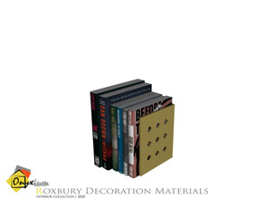 Sims 4 — Roxbury Book Holder by Onyxium — Onyxium@TSR Design Workshop Decorative Collection | Belong To The 2020 Year
