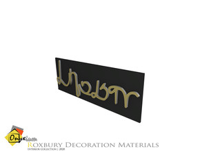 Sims 4 — Roxbury Dream Wall Decor by Onyxium — Onyxium@TSR Design Workshop Decorative Collection | Belong To The 2020
