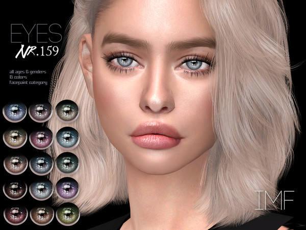 Sims 4 — IMF Eyes N.159 by IzzieMcFire — - Stand alone item with thumbnail - 15 colors - All ages and genders - HQ