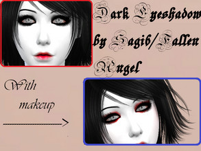 Sims 4 — Dark_Eyeshadows - Sagi6 by sagi6 — Base game mesh Only females 8 swatches (I just forgot the gray on the photos,
