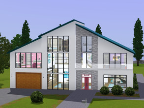 Sims 3 — Barbie Malibu Mansion by missyzim — Inspired by the animated series. Includes bedrooms for Barbie, Skipper,