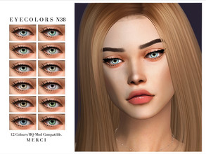 Sims 4 — Eyecolors N38 by -Merci- — New Eyecolors for Sims4 -Eyecolors for both genders and all ages. -No allow for