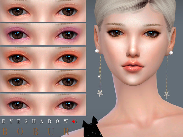 Sims 4 — Bobur Eyeshadow 46 by Bobur2 — Eyeshadows for female 14 colors HQ I hope you like it