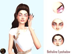 Sims 4 — Bethaline Eyeshadows by couquett — Base Game compatible Eyes Shadows Section Custom Thumbnai 11 colors