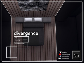 Sims 4 — Divergence Bedroom - Floor Strip Light - Networksims by networksims — A thin modern strip light for the floor.