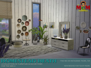 Sims 4 — Homestead Heath pt 2 by Padre — A bit of a departure from my normal uploads, this is a set full of country-manor