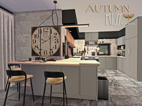 Sims 4 — Autumn Kiss Kitchen by fredbrenny — Rooms. That's what I am making for you, using my imagination and my favorite
