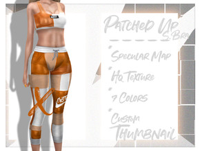 Sims 4 — Patched Up Gym Set- Sport's Bra by JavaSims — ABOUT ===========================================================