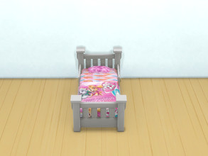 Sims 4 — Paw patrol bed for toddlers by Arisha_214 — Beds for little Paw patrol fans :)