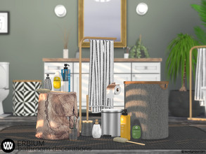 Sims 4 — Erbium Bathroom Decorations by wondymoon — Erbium Bathroom Decorations! Have fun! - Set Contains * Soap