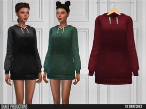 Sims 4 — ShakeProductions 528 - Dress by ShakeProductions — Full Body/Short Dresses New Mesh All LODs Handpainted 18