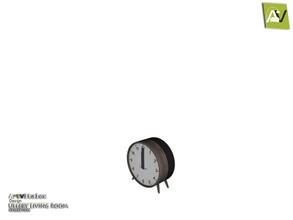 Sims 3 — Ullery Desk Clock by ArtVitalex — - Ullery Desk Clock - ArtVitalex@TSR, Sep 2020