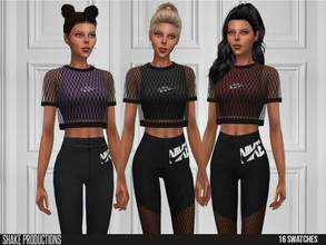 Sims 4 — ShakeProductions 530 - T Shirt by ShakeProductions — Tops/T Shirts New Mesh All LODs Handpainted 19 Colors