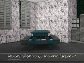 Sims 4 — MB-StylishStucco_ConcreteObsession2 by matomibotaki — MB-StylishStucco_ConcreteObsession2, rought concrete