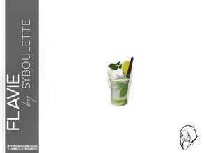 Sims 4 — Flavie - Mojito by Syboubou — I know the proverb says 'When life give you lemons, make lemonade'. But I suggest