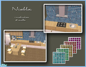 Sims 2 — Niebla by elmazzz — Realistic looking wallpaper -Inlcudes 6 colors