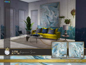 Sims 4 — 3DL Imperio Sim New Times Art v.1 by eddielle — Beautiful big art for your sim's house. I have used my own