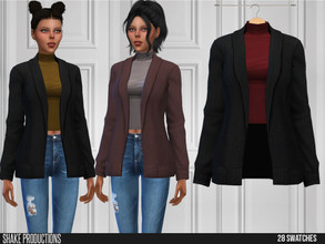 Sims 4 — ShakeProductions 536 - Top by ShakeProductions — Tops/Suits Jacket - Jacket New Mesh All LODs Handpainted 28