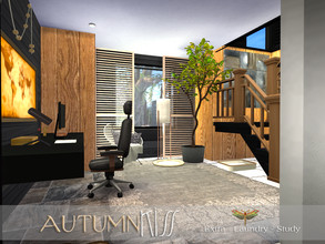 Sims 4 — Autumn Kiss - Extra Room by fredbrenny — Extra room. Question:What is it? Is it a study? Is it a laundry room?