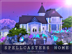 Sims 4 — Spellcasters Home by Summerr_Plays — A magical home for your spellcaster.