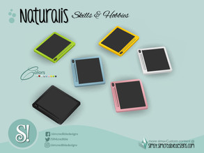 Sims 4 — Naturalis Tablet by SIMcredible! — functional tablet by SIMcredibledesigns.com available at TSR 10 colors