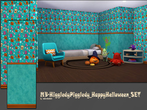 Sims 4 — MB-HiggledyPiggledy_HappyHelloween_SET by matomibotaki — MB-HiggledyPiggledy_HappyHelloween_SET, two cute
