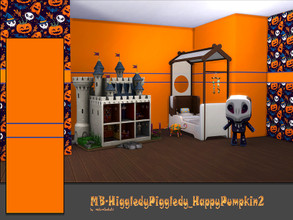Sims 4 — MB-HiggledyPiggledy_HappyPumpkin2 by matomibotaki — MB-HiggledyPiggledy_HappyPumpkin2, cute helloween wallpaper