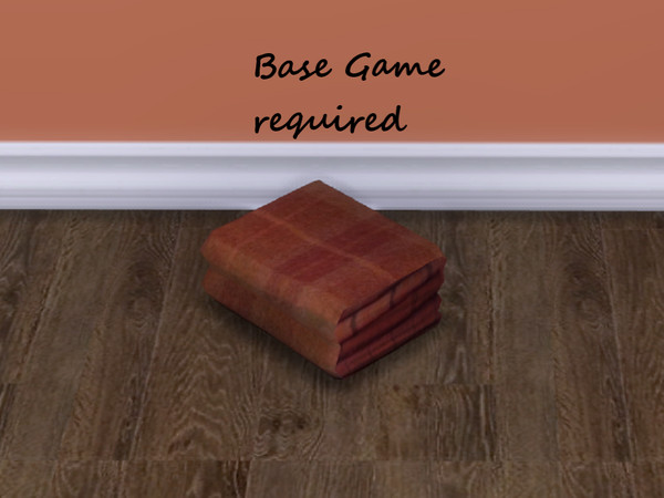 Sims 4 — Waiting for Autumn Burnt Orange Throw by seimar8 — Burnt Orange Throw decor. Part of my Waiting for Autumn Set.