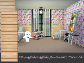 Sims 4 — MB-HiggledyPiggledy_HelloweenCluttersWood by matomibotaki — MB-HiggledyPiggledy_HelloweenCluttersWood., matching