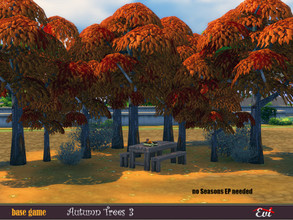 Sims 4 — autumn drop 1 by evi — Summer is ended. Welcome autumn.