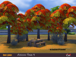 Sims 4 — autumn drop 2 by evi — Summer is ended. Welcome autumn.