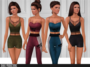 Sims 3 — ShakeProductions 103 SET by ShakeProductions — Recolorable This set contains 4 items.