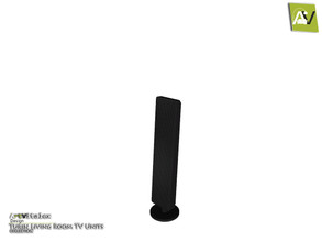 Sims 4 — Turin Speaker by ArtVitalex — - Turin Speaker - ArtVitalex@TSR, Oct 2020