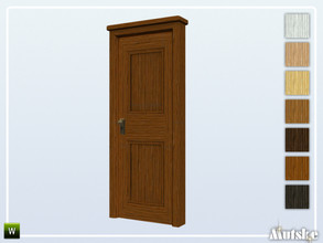 Sims 4 — Woodville Door Privat B 1x1 by Mutske — This door is part of the Woodville Constructionset. Made by Mutske@TSR.
