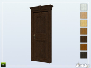 Sims 4 — Woodville Door Privat A 1x1 by Mutske — This door is part of the Woodville Constructionset. Made by Mutske@TSR.