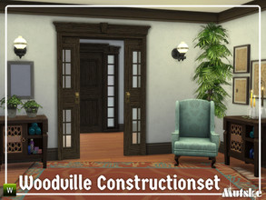 Sims 4 — Woodville Constructionset Part 5 by Mutske — This is the fifth part of the Woodville Construction. These are