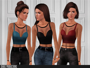 Sims 3 — ShakeProductions-S3-106 by ShakeProductions — Recolorable Top