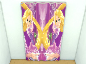 Sims 4 — Rapunzel curtains (long) - Dine out needed by Arisha_214 — Cool curtains for your little Rapunzel fan :)