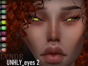Sims 4 — UNHLY_eyes set by LVNDRCC — set of unholy eyes 1 and 2 15 swatches in total HQ friendly Teen-elder