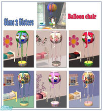 Sims 2 — S2S Ballon Chair 061210 - Set by sims2sisters — 