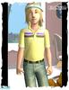 Yellow Striped Collar Top For Boys by clcny20 - Click to view and download separately!